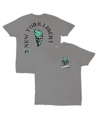 スタジアムエッセンシャルズ メンズ トップス Tシャツ リラックスフィット ヴィンテージ Stadium Essentials Mens and Womens Platinum New York Liのサムネイル