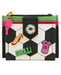 ベッツィジョンソン レディース アクセサリー 財布 Betsey Johnson Goal Getter Snap Wallet BlackWhite ホワイトのサムネイル