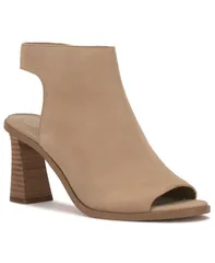 ヴィンスカムート レディース シューズ ブーツ・レインブーツ Vince Camuto Womens Rimdie Peep Toe Slingback Shooties Tortilla Suedeのサムネイル