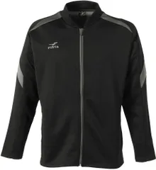 フィンタ FINTA フットサル JRトレーニングジャケット 上着 ジャージ 長袖 スリムシルエット フルジップ 子ども キッズ ジュニア 部活動 クラブ活動 サークル 学生 社会人 着替え  FT3010 0500 ブラックのサムネイル
