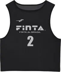 フィンタ FINTA サッカー 昇華 JR ビブス 10 枚セット  FT3526 0500 ブラックのサムネイル