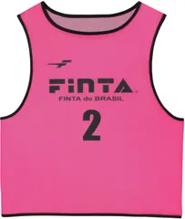 フィンタ FINTA サッカー 昇華 JR ビブス 10 枚セット  FT3526 7200 ピンクのサムネイル