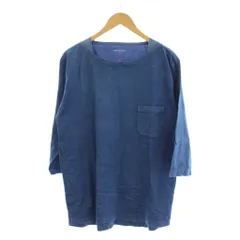 ノンネイティブ nonnative Tシャツ カットソー 2 青 ブルー 長袖 ラウンドネック 胸ポケット /LPのサムネイル