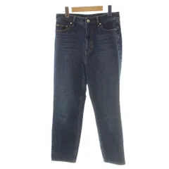 ミューズ ドゥーズィエム クラス MUSE de Deuxieme Classe 25SS スリム クロップド SLIM CROPPED デニムパンツ ジーンズ ジップフライ 38 紺 ネイビー /SS ■OSのサムネイル