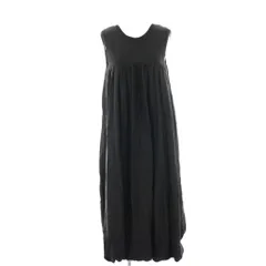 トラッゾドンナ Torrazzo Donna ワンピース ノースリーブ ロング マキシ バルーン ニット切替 F 黒 ブラック 6232-491 /HNのサムネイル
