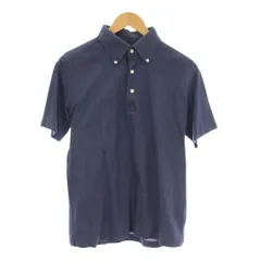 メーカーズシャツ カマクラ MAKER'S SHIRT 鎌倉 ポロシャツ L 紺色 ネイビー 半袖 /LP7のサムネイル