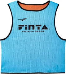 フィンタ FINTA サッカー 昇華リバーシブルビブス  FT3527 2261 サックスXオレンジのサムネイル