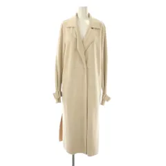 ザラ ベーシック ZARA BASIC フェイクスエード チェスターコート M アイボリー /ES ■OSのサムネイル