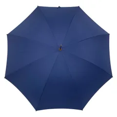 FOX UMBRELLAS(フォックスアンブレラ) 傘美品  - シルバー×ダークネイビー×黒 キツネのサムネイル
