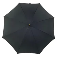 FOX UMBRELLAS(フォックスアンブレラ) 傘美品  - 黒×レッド レザーのサムネイル