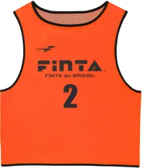 フィンタ FINTA サッカー 昇華ビブス 10 枚セット  FT3525 6100 オレンジのサムネイル