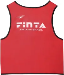 フィンタ FINTA サッカー 昇華ビブス   番号無し   FT3523 7100 レッドのサムネイル