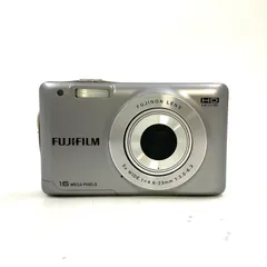 【全額返金保証】【最速発送】FUJIFILM コンパクトデジタルカメラ FinePix JX550（シルバー） 美品 動作確認済のサムネイル