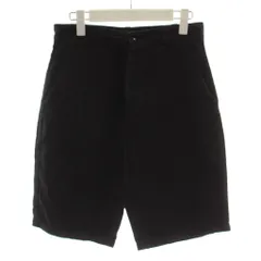 ダントン DANTON ショートパンツ ハーフパンツ コットン リネン 38 黒 ブラック /GGのサムネイル