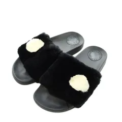 マークジェイコブス MARC JACOBS サンダル ファー 35 黒 ブラック /AN78のサムネイル