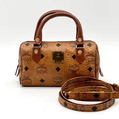 MCM エムシーエム 2way マイクロミニボストンバック ハンドバッグ ショルダーバッグ ヴィセトス柄のサムネイル