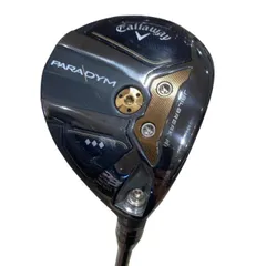 【中古】 キャロウェイ PARADYM ◆◆◆ 3W フェアウェイウッド FW 純正特注シャフト (フレックスS) メンズ 男性用 右利き 右用 Cランク ゴルフクラブのサムネイル