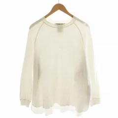 レミレリーフ REMI RELIEF カットソー 長袖 コットン M 白 ホワイト /AN68 ▲Hのサムネイル