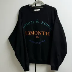 13month サーティーンマンス クロップド オーバーサイズ スウェット XLのサムネイル