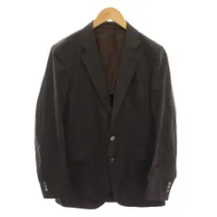 ディストリクト ユナイテッドアローズ District UNITED ARROWS ミニツイル テーラードジャケット 2B アウター 44 ダークブラウン 1121-299-2127 /YMのサムネイル