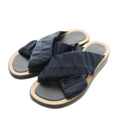 3.1 フィリップリム 3.1 phillip lim サンダル 38 紺 ネイビー 黒 ブラック /AN19のサムネイル