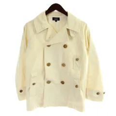 アーペーセー A.P.C. テーラードジャケット リネン 上着 34 アイボリー ダブルブレスト 長袖 /AP27のサムネイル
