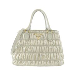 PRADA ショルダーバッグ キャメル1BD163 - メルカリ
