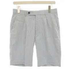 ベルウィッチ BERWICH SAKE 1P SHORT ショートパンツ ハーフパンツ ストライプ 44 水色 ライトブルー sb1272x /HNのサムネイル