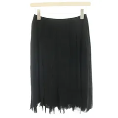 ヴィヴィアンタム VIVIENNE TAM プリーツスカート ミニ チュール 1 黒 ブラック 015-120330 /HNのサムネイル