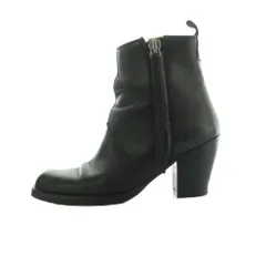 アクネ Acne ショートブーツ レザー 36 23.0cm 黒 ブラック /MI ■OSのサムネイル