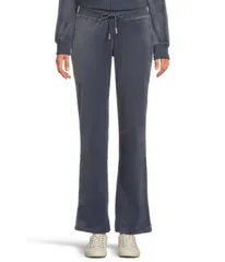ジューシークチュール レディース ボトムス カジュアルパンツ Juicy Couture Solid Rib Waist Velour Pants With Drawcord Vintage Indiのサムネイル