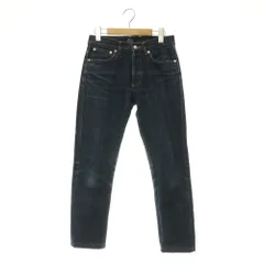 アーペーセー A.P.C. ボタンフライデニム ジーンズ テーパード 26 ブルー /MY ■OSのサムネイル