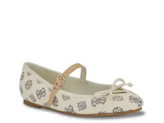 ゲス レディース シューズ パンプス Guess Kayray Ballet Flat Off WhiteMulticolor Abstract Print オフホワイトのサムネイル