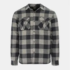 ダンロップ メンズ トップス シャツ Dunlop Lumber Shirt Mens GreyBlack ブラックのサムネイル