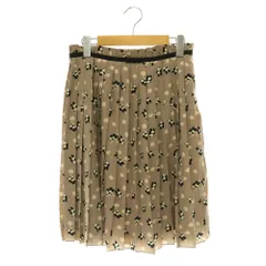 ドット&ストライプス チャイルドウーマン Dot&Stripes CHILD WOMAN パンダ プリーツスカート ロング F モカブラウン /MY ■OSのサムネイル