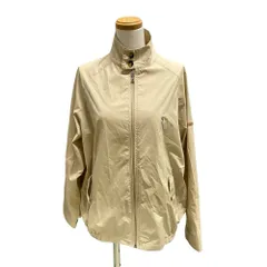 ハッシュパピー Hush Puppies スタンドカラー ジップアップ ブルゾン ジャケット M 薄茶 ベージュ /TD■GY99のサムネイル