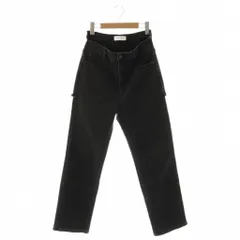 リムアーク rim.ark  23AW Layered denim デニム パンツ ストレート 38 ブラック /HK ■OSのサムネイル