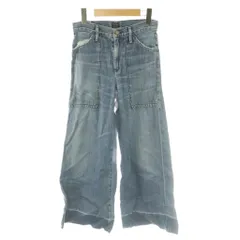 シチズン オブ ヒューマニティー CITIZENS OF HUMANITY ワイドデニムパンツ ウォッシュ加工 23 ライトブルー /SS ■OS ■MAのサムネイル