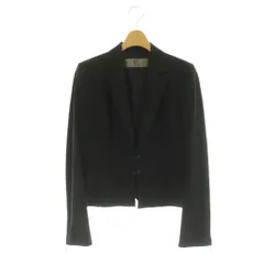 カールラガーフェルド KARL LAGERFELD テーラードジャケット ストレッチ ウール混 38 ブラック /MY ■OSのサムネイル