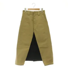 ケイスリー&コ k3&co × ディッキーズ Dickies スリットフレアチノスカート ロング レイヤード XS カーキ /MY ■OSのサムネイル