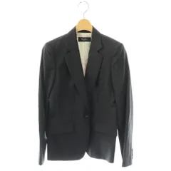 ポールスミス ブラック Paul Smith BLACK 裏地柄ウールテーラードジャケット 総裏地 42 チャコールグレー /DO ■OSのサムネイル