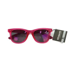 ヒステリックグラマー HYSTERIC GLAMOUR × Polaroid サングラス 眼鏡 セルフレーム ミラーレンズ 52□21-150 ピンク 6009-FS /MI ■OSのサムネイル
