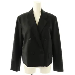 セオリーリュクス theory luxe 24SS EXECUTIVE KALLY ジャケット テーラード ダブル 36 ブラック /DO ■OSのサムネイル