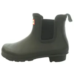 ハンター HUNTER オリジナル チェルシー ORIGINAL CHELSEA ショートレインブーツ US7 黒 ブラック WFS2078RMA /SS ■OSのサムネイル