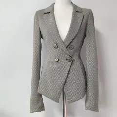 正規品 EMPORIO ARMANI エンポリオアルマーニ レディース ダブル ジャケット イタリア製 38のサムネイル