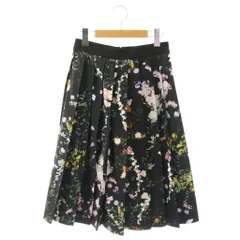 3.1 フィリップリム 3.1 phillip lim フラワープリントプリーツスカート S P ブラック マルチカラー /ES ■OSのサムネイル