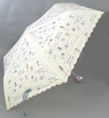 [Used] Umbrella/Parasol, All-over Pattern, All-over Rain and Sun Folding Umbrella, "Pretty Guardian Sailor Moon The Miracle 4-D ~Moon Palace Arc Deluxe~" Universal Cool Japan 2022 Limited Edition