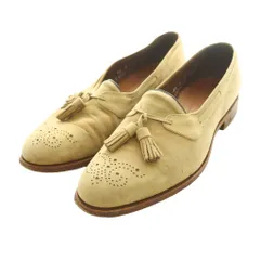 アレンエドモンズ Allen Edmonds ウィングチップタッセル ローファー スエード 8.5 ベージュ /SS ■OSのサムネイル