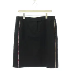 ポールスミス ブラック Paul Smith BLACK スカート 48L 黒 サイドライン ひざ丈 /JPのサムネイル