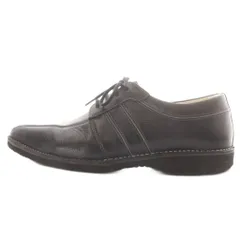 ハッシュパピー Hush Puppies スニーカー レザー スクエアトゥ 25.5cm 黒のサムネイル